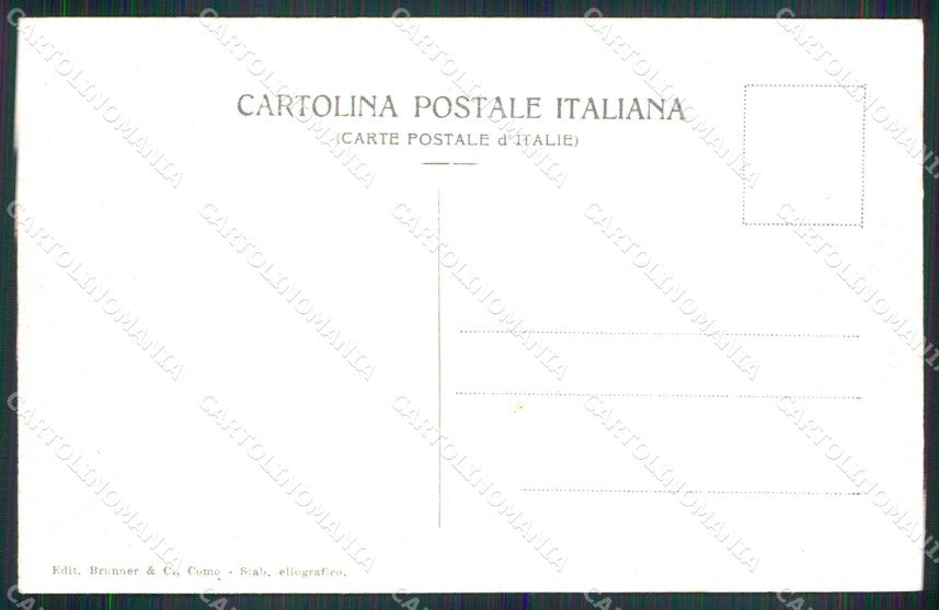 Torino Città Piazza Luigi Lagrange Brunner 4615 cartolina MZ8690 – retro
