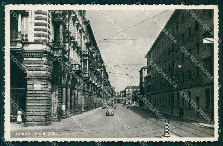 Torino Città Via Sacchi Foto cartolina MZ8721 – fronte