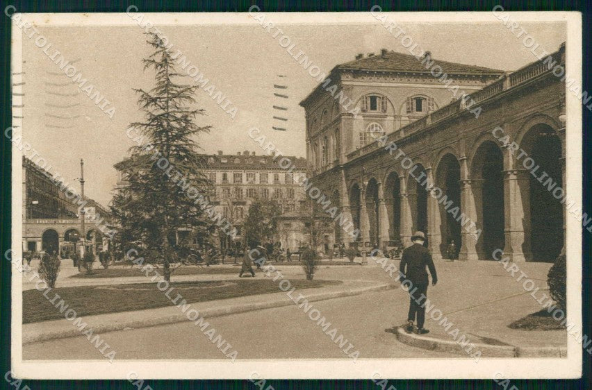 Torino Città Via Sacchi Stazione Porta Nuova cartolina MZ8739 – fronte