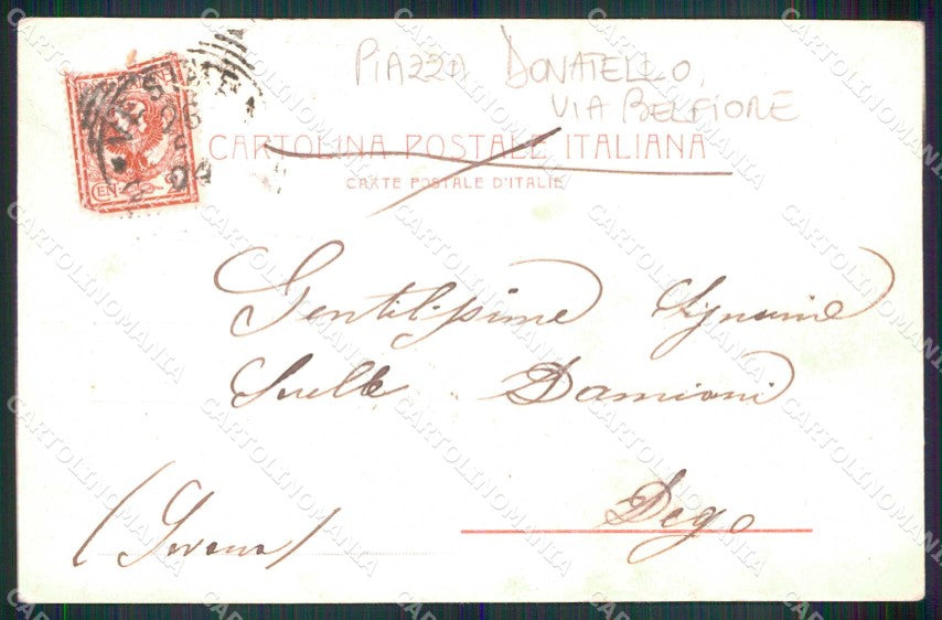 Torino Città Santuario Sacro Cuore di Maria Vetrata Facciata cartolina MZ8758 – retro