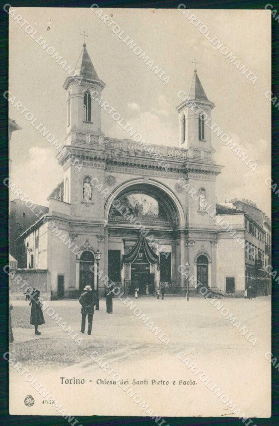Torino Città Chiesa San Pietro Paolo Brunner 4633 cartolina MZ8765 – fronte