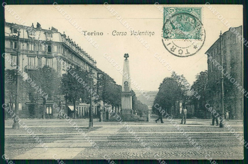 Torino Città Corso Valentino Monumento ai Caduti cartolina MZ8769 – fronte