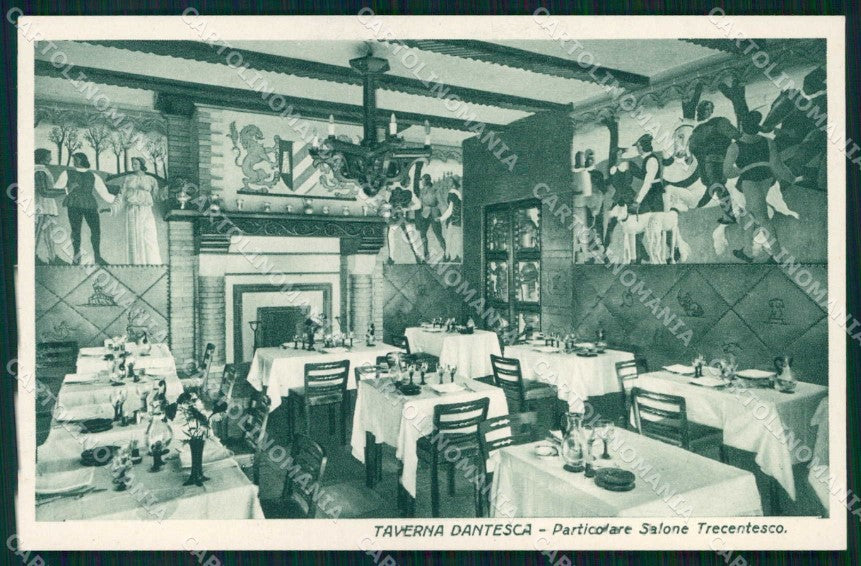 Torino Città Taverna Dantesca Salone Trecentesco cartolina MZ8776 – fronte