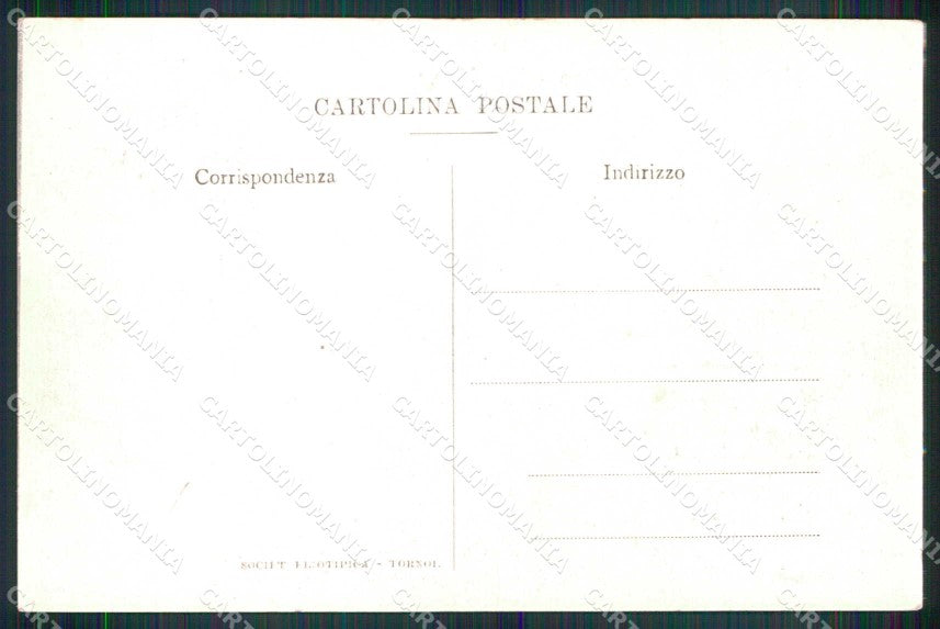 Torino Città Via Nizza Tram cartolina MZ8780 – retro