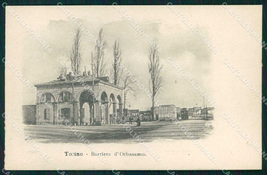 Torino Città Orbassano Barriera Tram cartolina MZ8792 – fronte