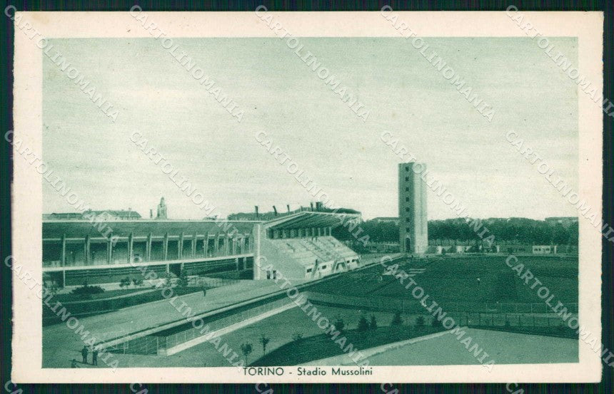 Torino Città Stadio Mussolini ABRASA cartolina MZ8800 – fronte