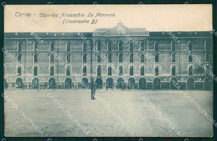 Torino Città Caserma Alessandro Lamarmora Casermetta B cartolina MZ8806 – fronte