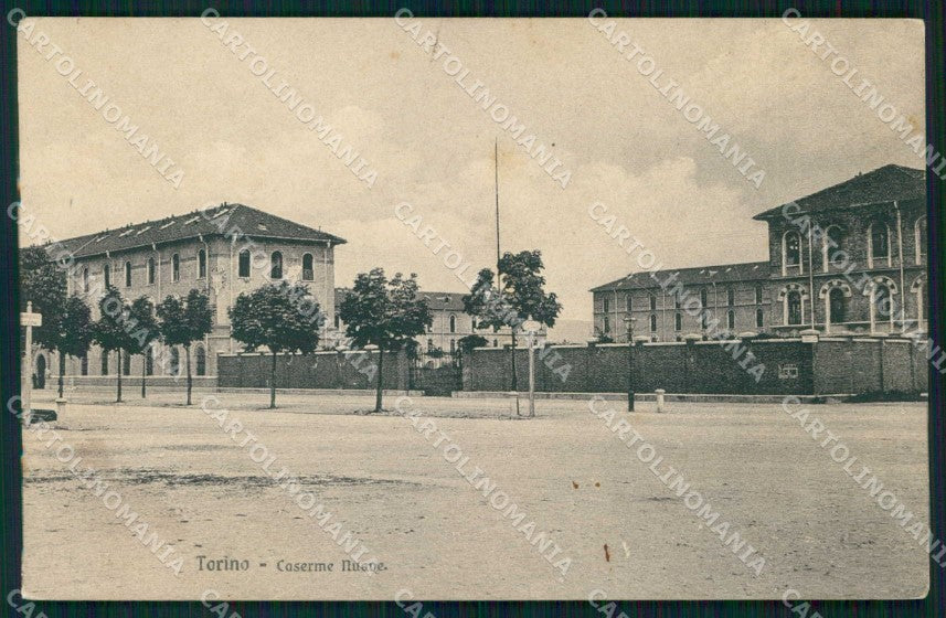 Torino Città Caserme Nuove Brunner 12390 cartolina MZ8809 – fronte