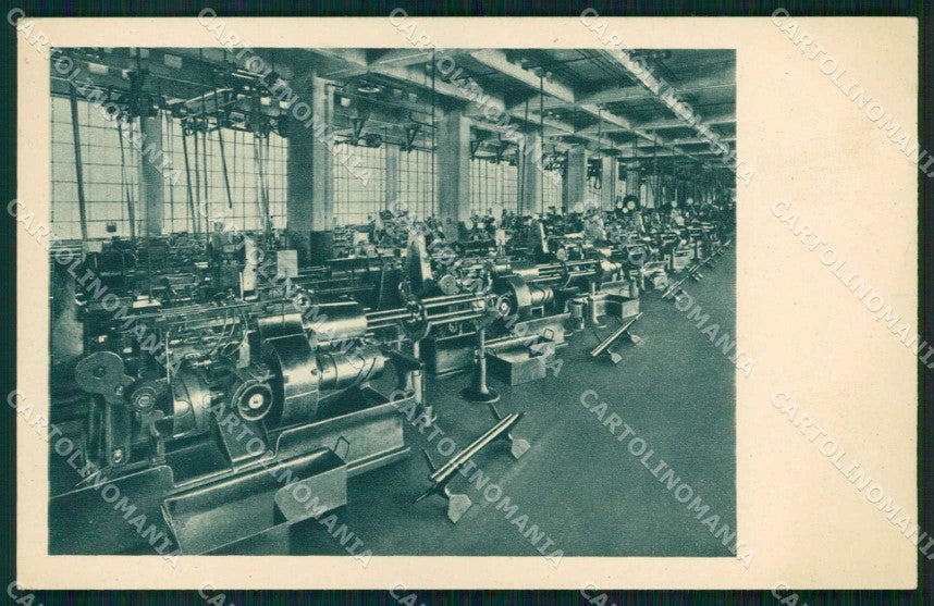 Torino Città Stabilimento Riv Reparto Grossa Torneria cartolina MZ8827 – fronte
