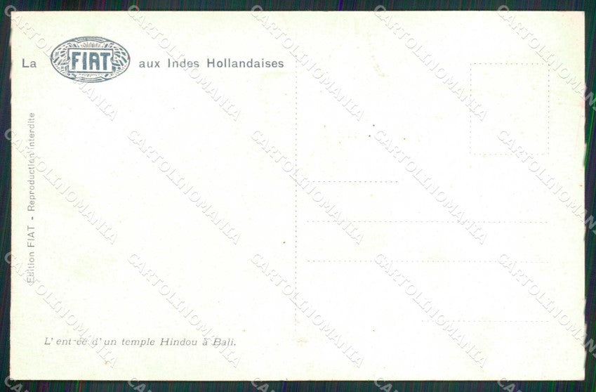 Indonesia Bali Tempio Hindou Fiat cartolina MZ8830 – retro