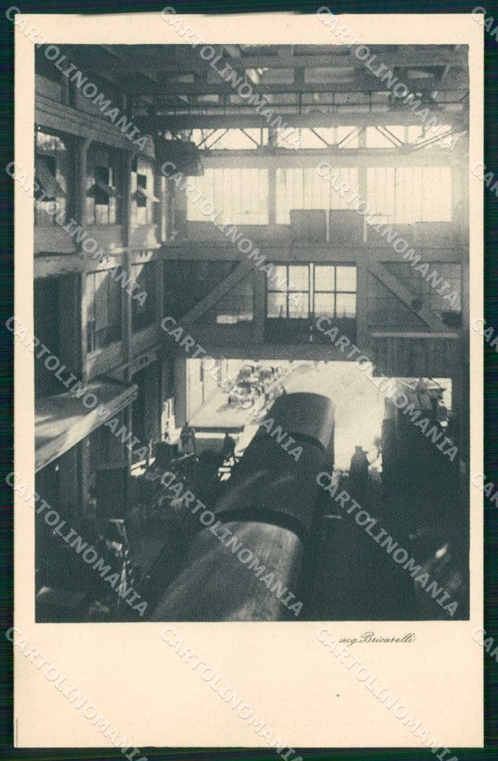 Torino Città Stabilimento Fiat Stazione Ferroviaria Interna cartolina MZ8841 – fronte