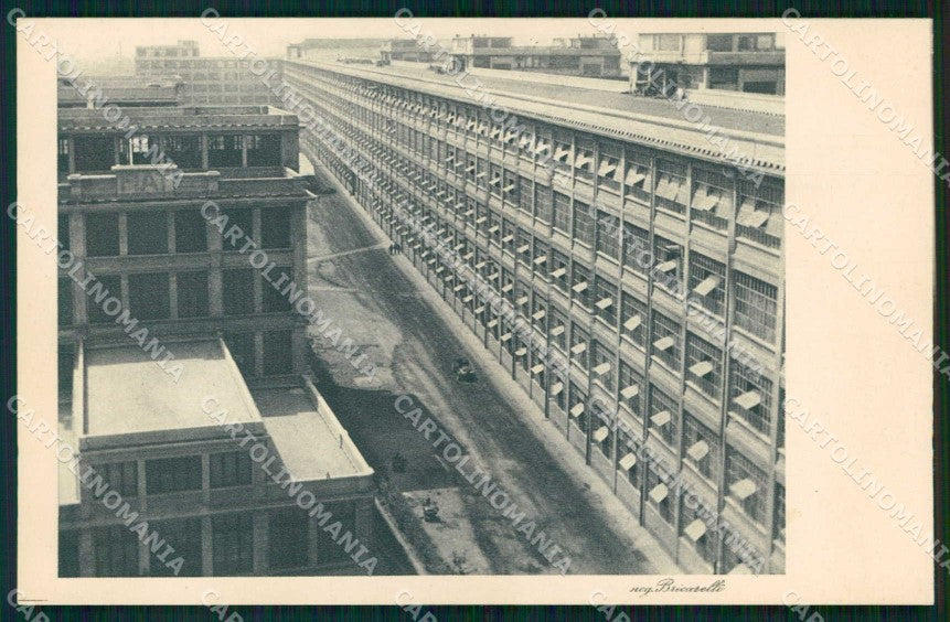 Torino Città Stabilimento Fiat Lato Est Officine cartolina MZ8842 – fronte