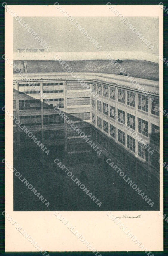 Torino Città Stabilimento Fiat Cortile cartolina MZ8849 – fronte