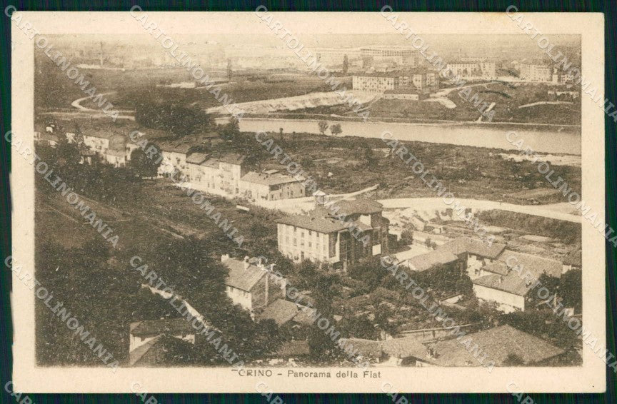 Torino Città Stabilimento Fiat Panorama cartolina MZ8853 – fronte