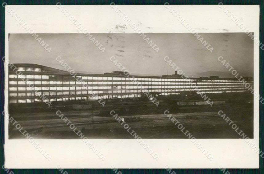 Torino Città Stabilimento Fiat Visione Notturna Foto cartolina MZ8858 – fronte