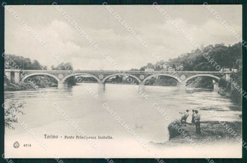 Torino Città Ponte Principessa Isabella Brunner 4614 cartolina MZ8880 – fronte