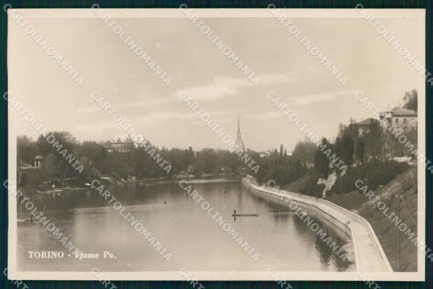 Torino Città Fiume Po Mole Antonelliana Foto cartolina MZ8889 – fronte