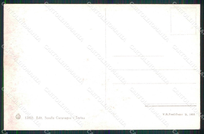 Torino Città Castello Medioevale Brunner 12409 cartolina MZ8901 – retro