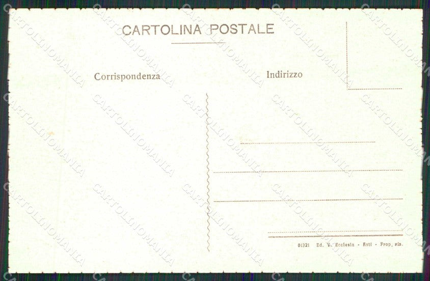 Torino Città Via del Borgo Feudale cartolina MZ8912 – retro