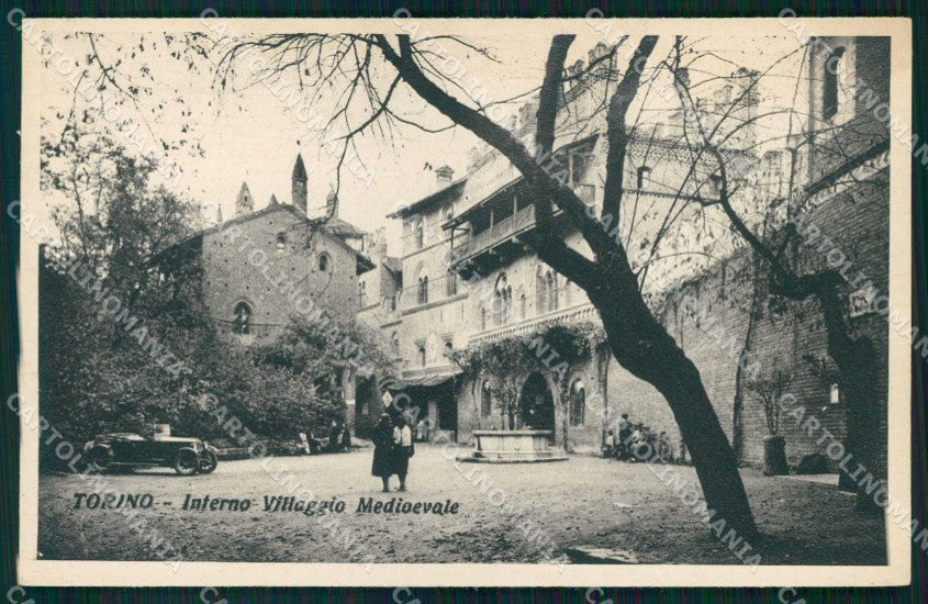 Torino Città Villaggio Medioevale Interno cartolina MZ8922 – fronte