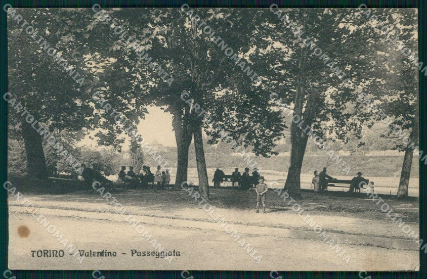 Torino Città Parco Valentino Passeggiata cartolina MZ8925 – fronte
