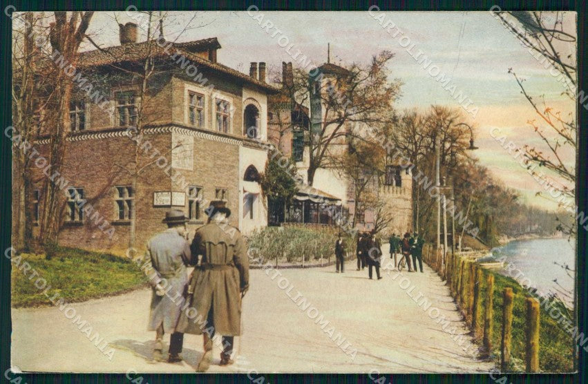 Torino Città Villaggio Medioevale Lungo Po cartolina MZ8930 – fronte