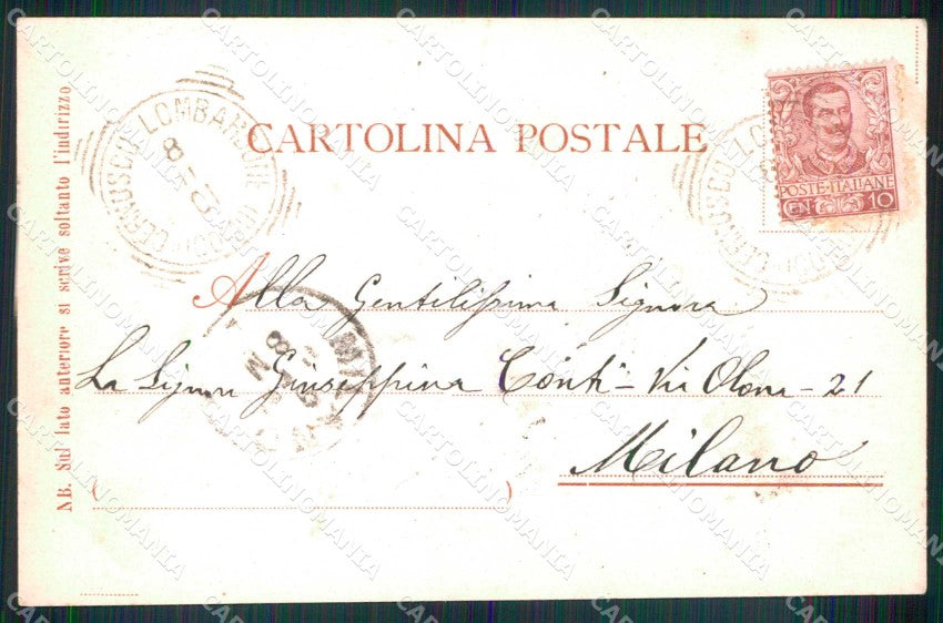 Torino Città Esposizione Castello Medioevale Cà d'Oro cartolina MZ8947 – retro