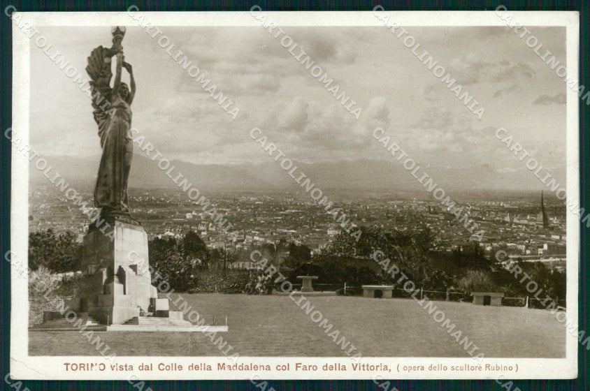 Torino Città Faro della Vittoria Foto cartolina MZ8952 – fronte