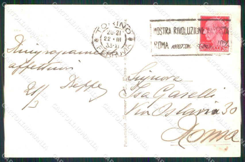 Torino Città Borgo Medioevale Brunner 10 47 Foto cartolina MZ8953 – retro