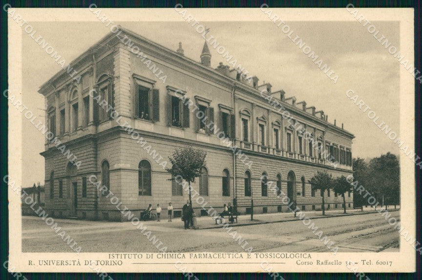 Torino Città Istituto Chimica Farmaceutica Tossicologica cartolina MZ8964 – fronte