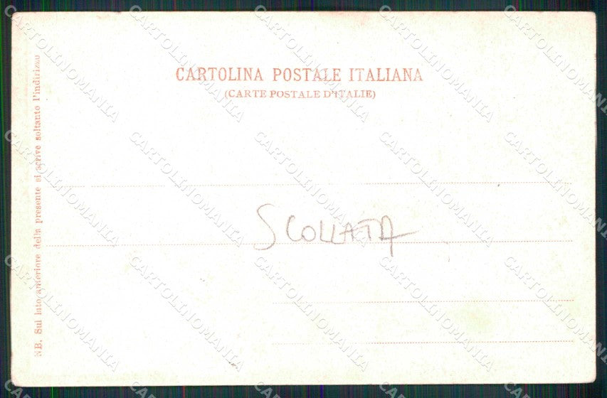 Torino Città Monumento Principe Amedeo Inaugurazione SCOLLATA cartolina MZ8985 – retro