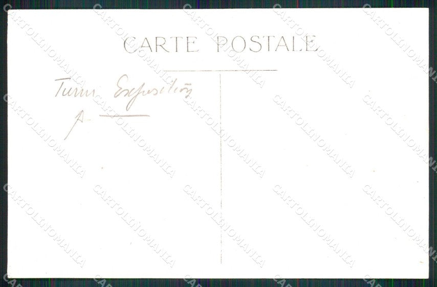 Torino Città Esposizione Monumento Principe Amedeo Foto cartolina MZ8987 – retro