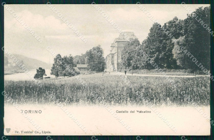 Torino Città Castello del Valentino Trenkler cartolina MZ8993 – fronte