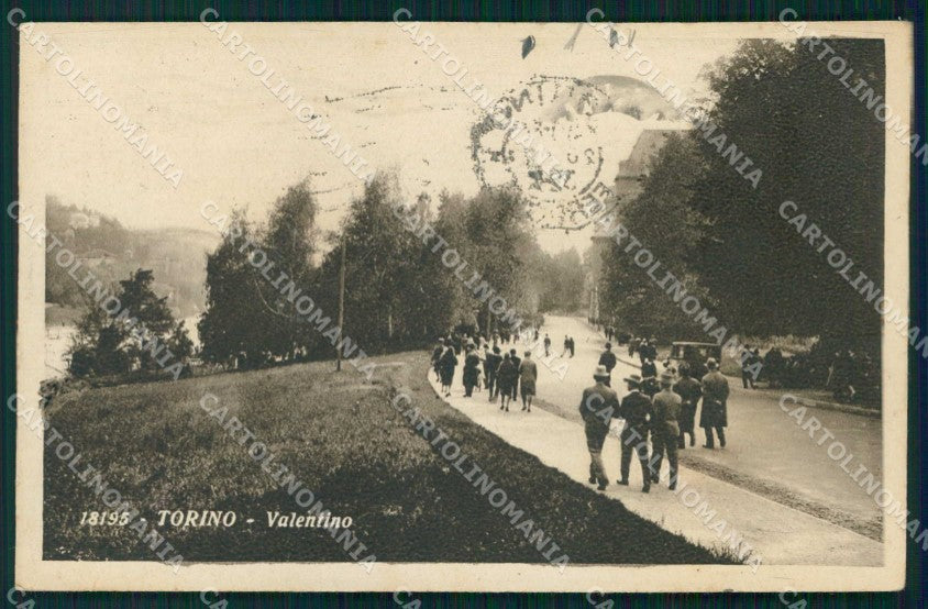 Torino Città Passeggiata del Valentino cartolina MZ8998 – fronte