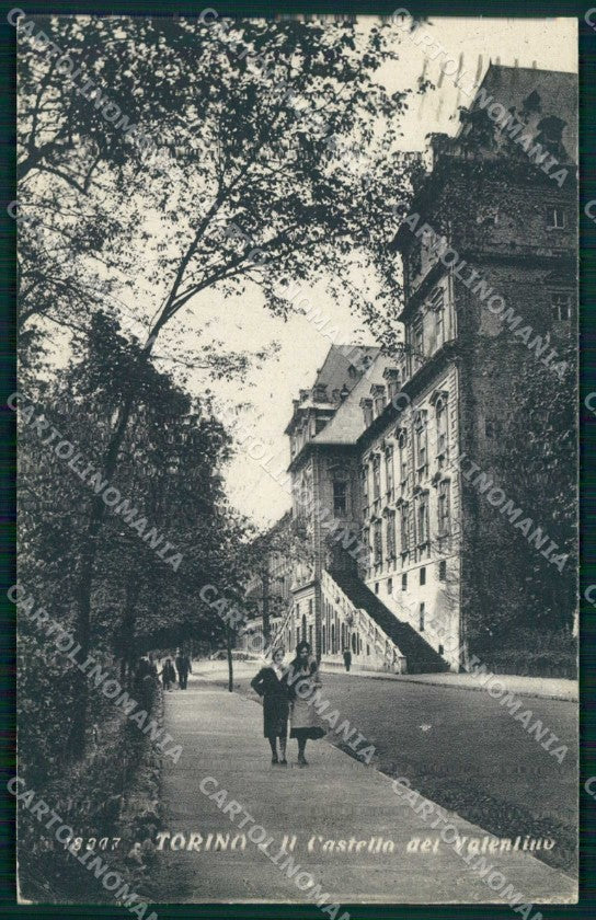 Torino Città Castello del Valentino cartolina MZ9005 – fronte