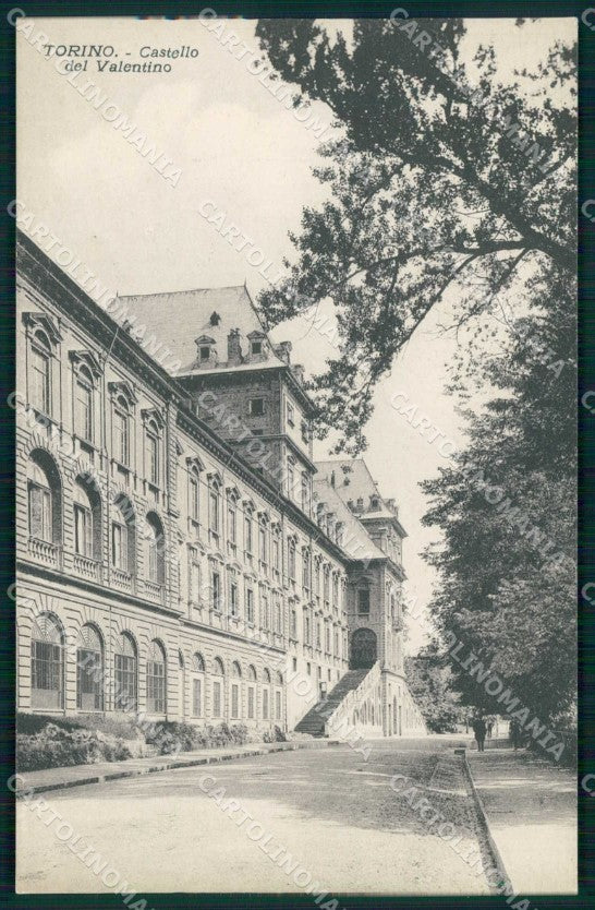 Torino Città Castello del Valentino cartolina MZ9008 – fronte