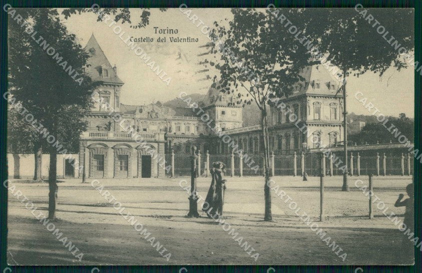 Torino Città Castello del Valentino cartolina MZ9020 – fronte