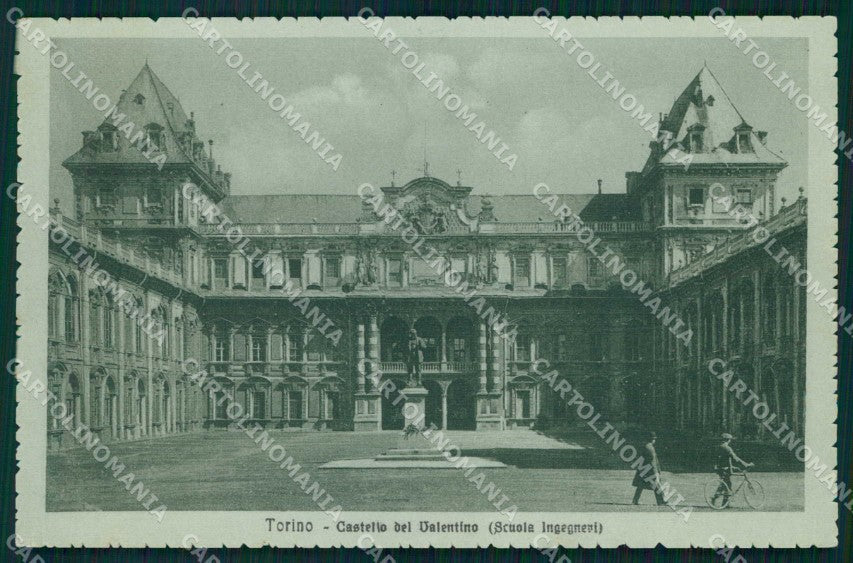 Torino Città Castello del Valentino Scuola Ingegneri cartolina MZ9021 – fronte