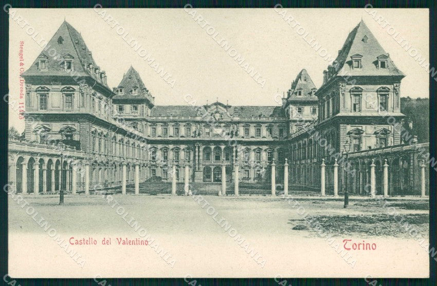 Torino Città Castello del Valentino Stengel 11415 cartolina MZ9023 – fronte
