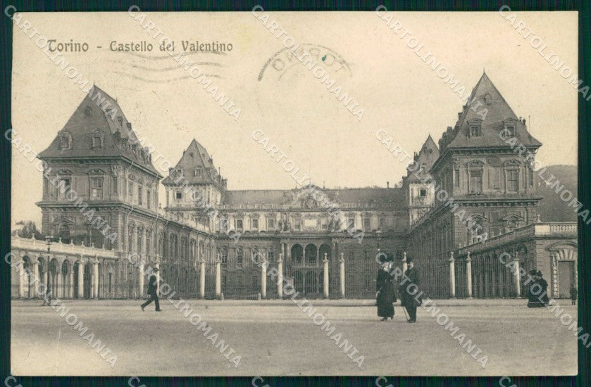 Torino Città Castello del Valentino Modiano cartolina MZ9025 – fronte