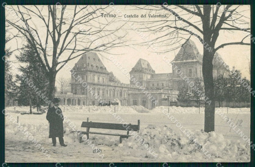Torino Città Castello del Valentino cartolina MZ9028 – fronte