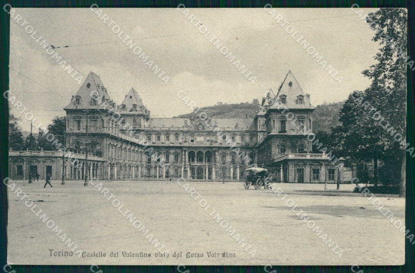 Torino Città Castello del Valentino Brunner 4586 cartolina MZ9031 – fronte