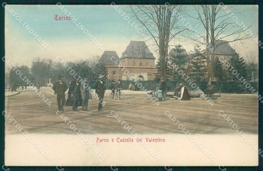 Torino Città Castello del Valentino Parco cartolina MZ9033 – fronte
