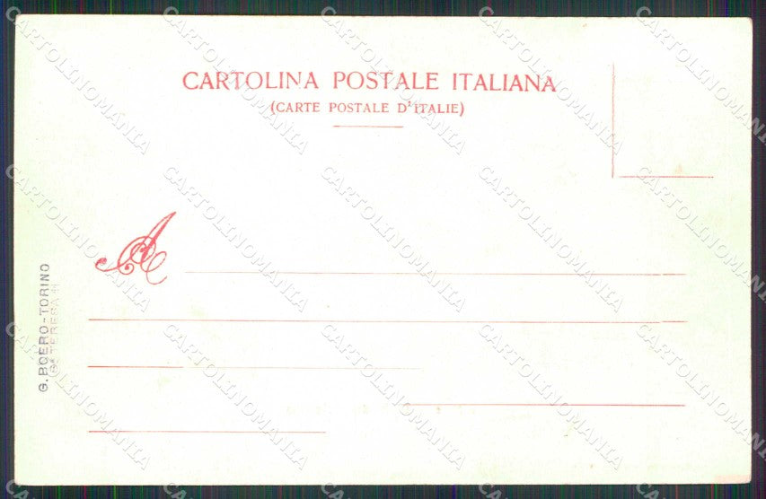 Torino Città Castello del Valentino Parco cartolina MZ9033 – retro
