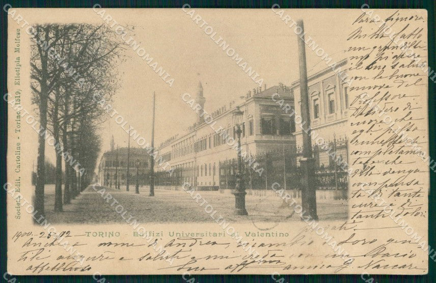 Torino Città Edifici Universitari al Valentino cartolina MZ9037 – fronte
