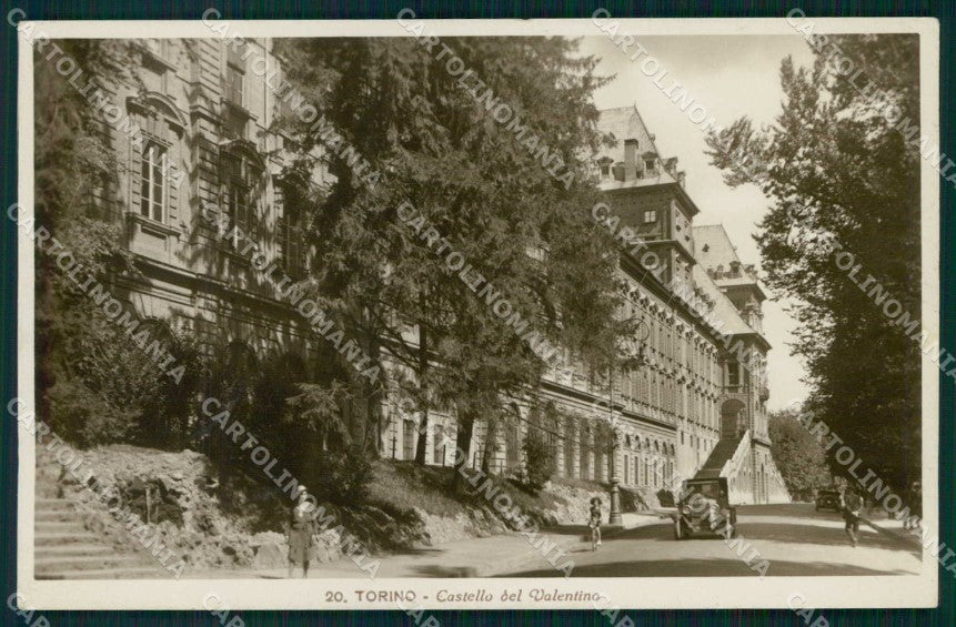 Torino Città Castello del Valentino Foto cartolina MZ9047 – fronte