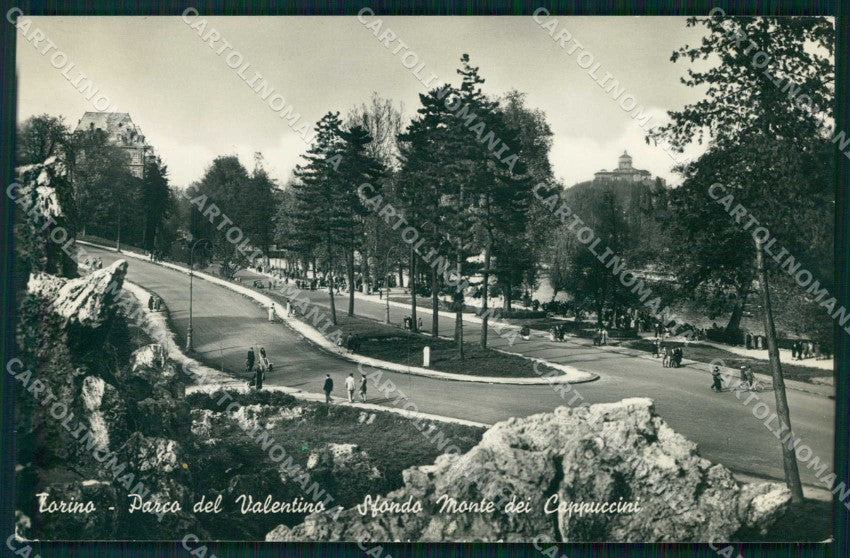 Torino Città Parco Valentino Monte dei Cappuccini Foto cartolina MZ9048 – fronte
