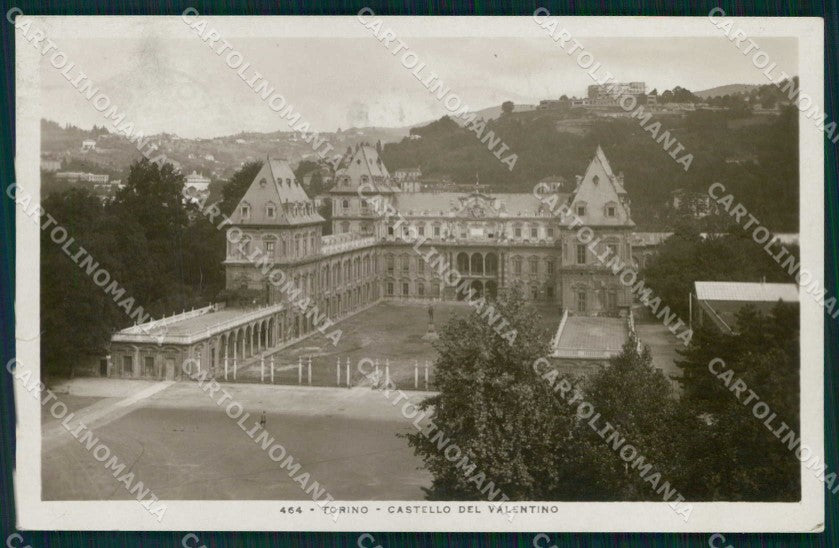 Torino Città Castello del Valentino Foto cartolina MZ9053 – fronte