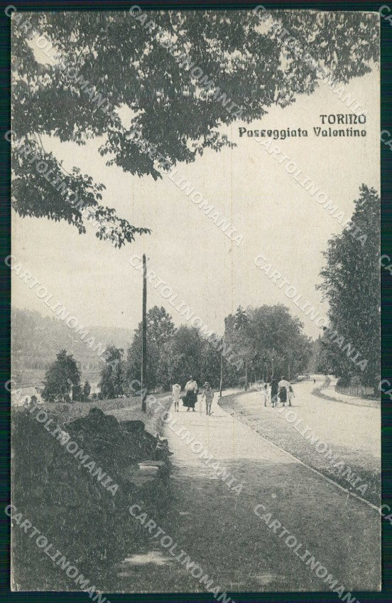 Torino Città Passeggiata del Valentino cartolina MZ9072 – fronte