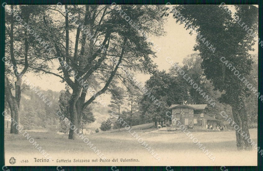 Torino Città Latteria Svizzera Valentino Brunner 4545 cartolina MZ9076 – fronte